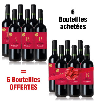 Château Le Bournac : 6 bouteilles achetées + 6 offertes