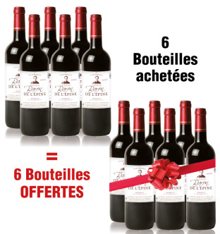 Château Baron de l'épine : 6 + 6 bouteilles offertes