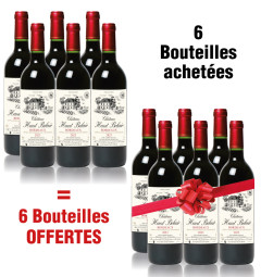 Château Haut Belair : 6 bouteilles achetées + 6 offertes