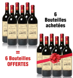 Château de La Gravette - 6 + 6 Bouteilles Offertes