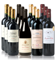 Assortiment 12 bouteilles "Spécial Foire aux Vins"
