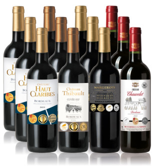 Assortiment Bordeaux médaillés