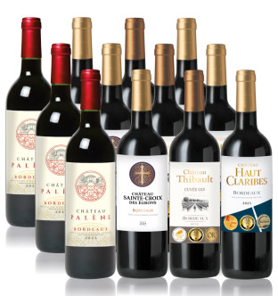 Assortiment 12 bouteilles