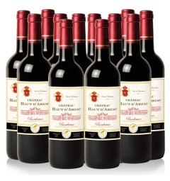 Les 12 bouteilles de Château Haut d'Arzac 