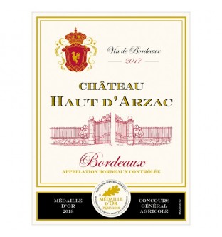 Les 12 bouteilles de Château Haut d'Arzac 
