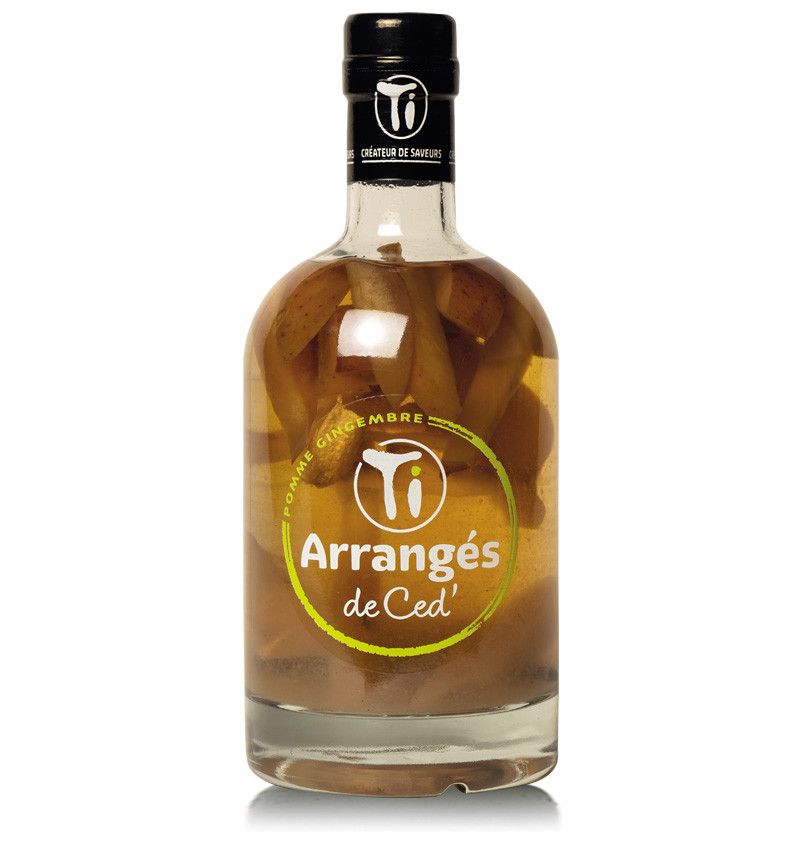 Rhum arrangé Pomme Gingembre - Bouteille de 70 cl - Vente spiritueux en  ligne